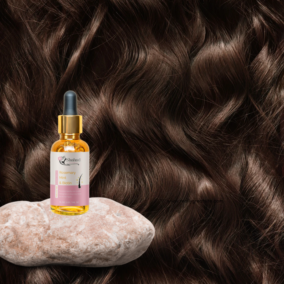 Brown Photography Hair Serum Product Quote Instagram Post